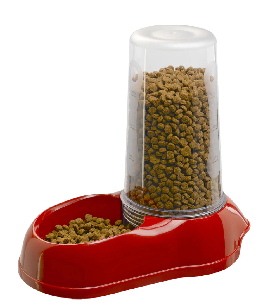 фото Миска для кошек и собак Ferplast / Ферпласт Azimut 1500 диспенсер для воды и корма, пластик 1.5л / товары для животных