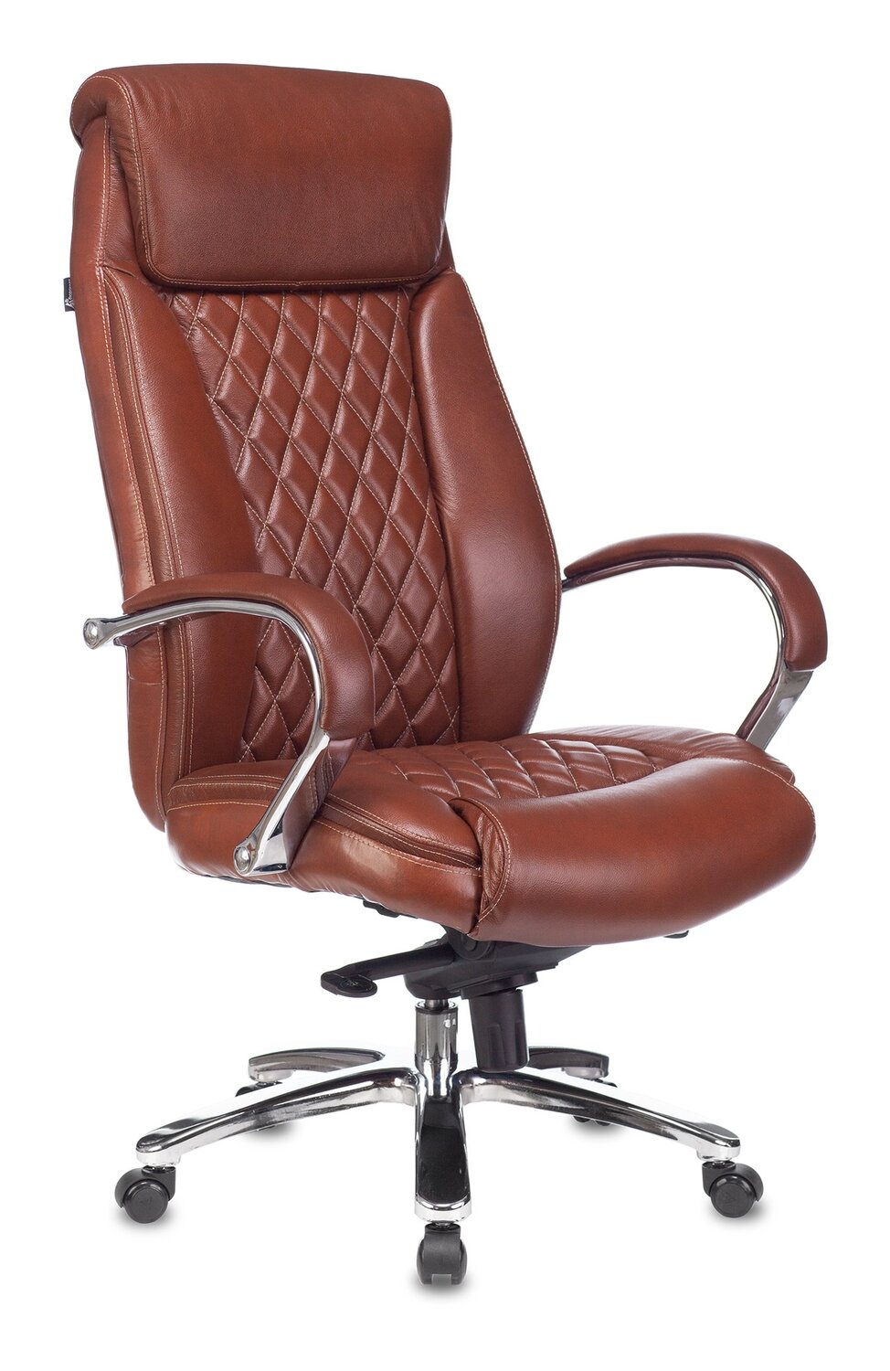 Кресло руководителя Бюрократ T-9924SL светло-коричневый Leather Eichel