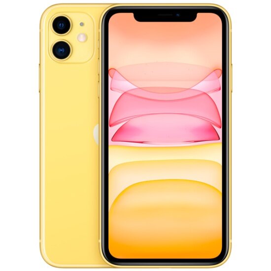 Смартфон APPLE iPhone 11 128GB MHD13LL/A Желтый