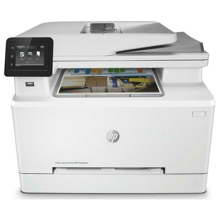 Hp Color LaserJet Pro M283fdn 7KW74A A4 Duplex Net WiFi белый серый