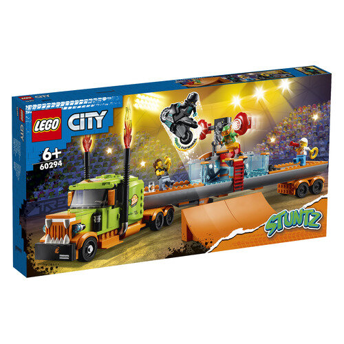 Конструктор Lego City Грузовик для шоу каскадеров, 60294
