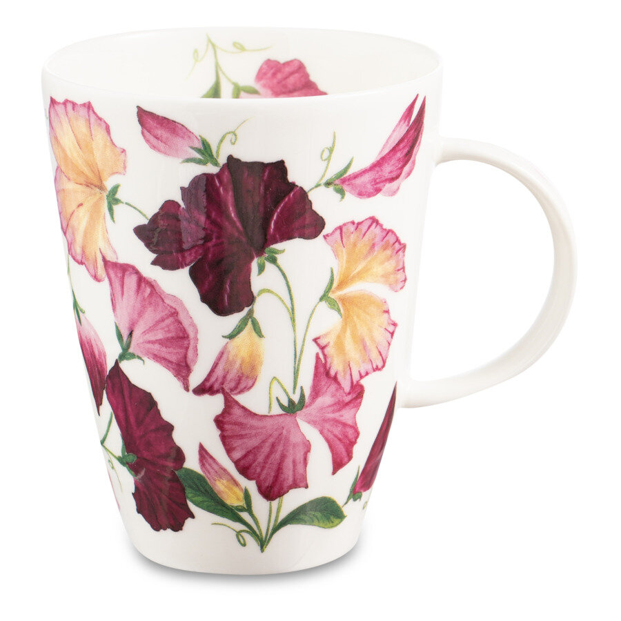 фото Кружка Roy Kirkham Душистый горошек Луиза 400 мл, фарфор костяной