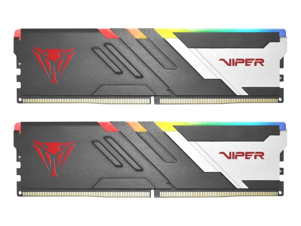 Оперативная память Patriot Memory VIPER Venom RGB 32 ГБ (16 ГБ x 2 шт.) DDR5 6200 МГц DIMM CL40 PVVR532G620C40K