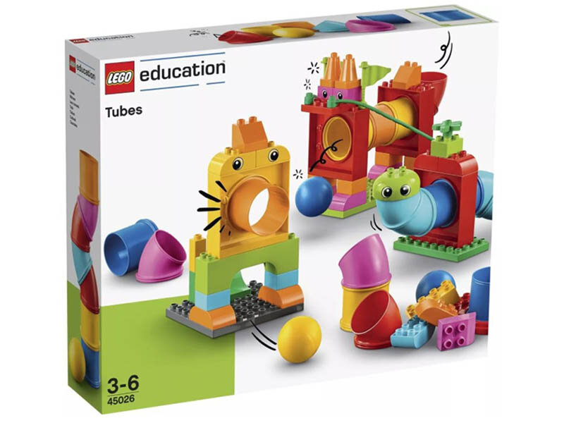 Конструктор Lego Education Duplo Новый набор с трубками 150 дет. 45026