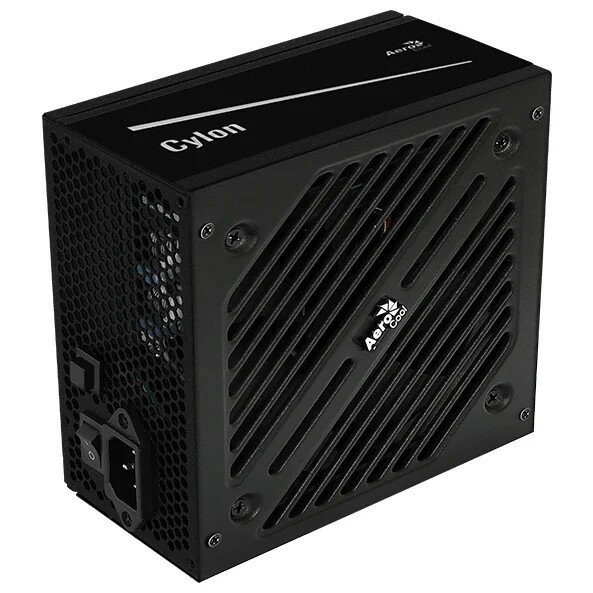 AeroCool Блок питания ATX 500W CYLON 500 80+ 24+4+4pin APFC 120mm fan color 5xSATA RTL