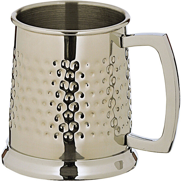 фото Кружка пивная «Пробар»; сталь нержавеющая; 400мл; золотой