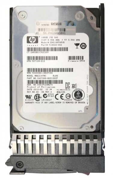   HP EH0146FARUB 146Gb SAS 2,5" HDD