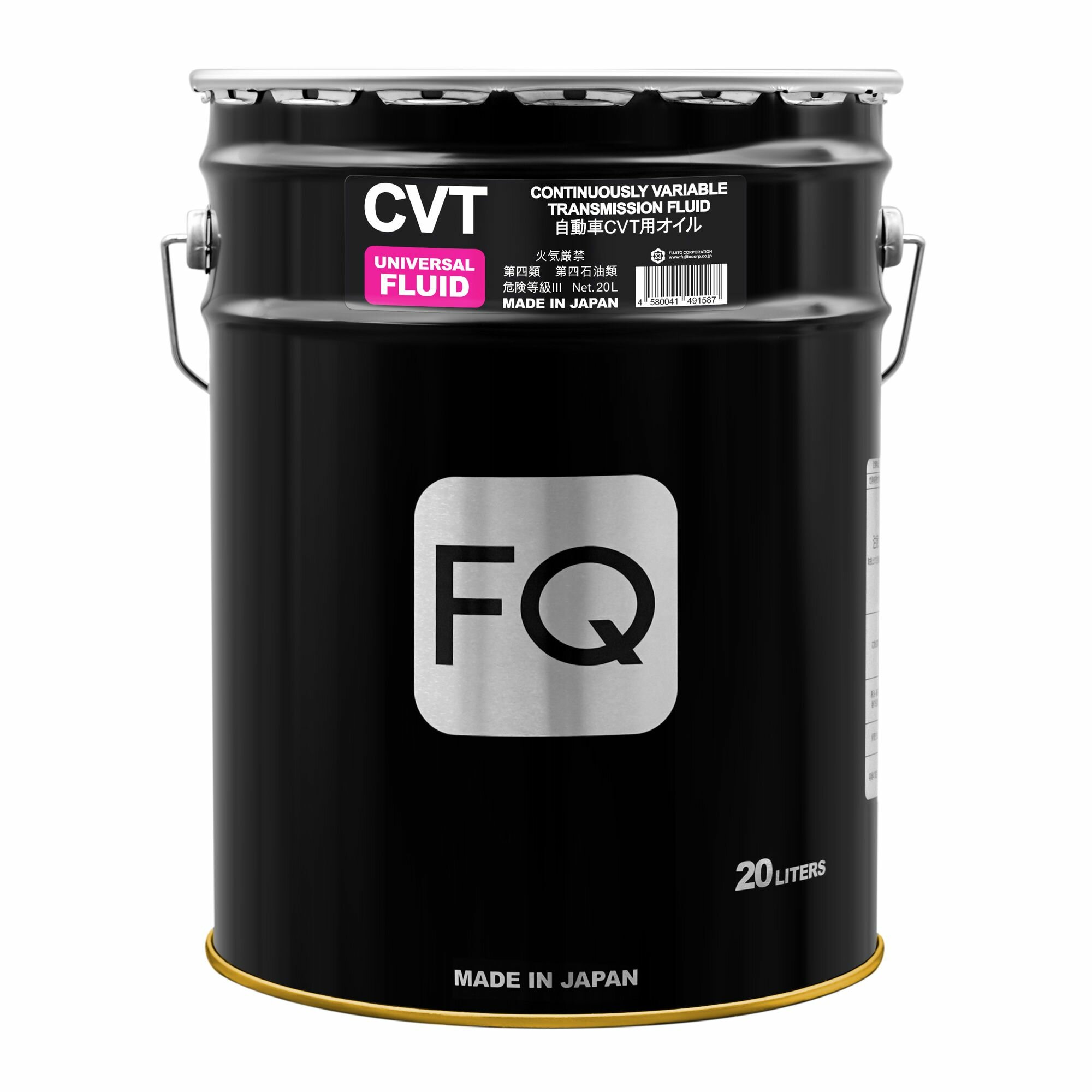 Трансмиссионное масло FQ CVT UNIVERSAL FULLY SYNTHETIC, 20л