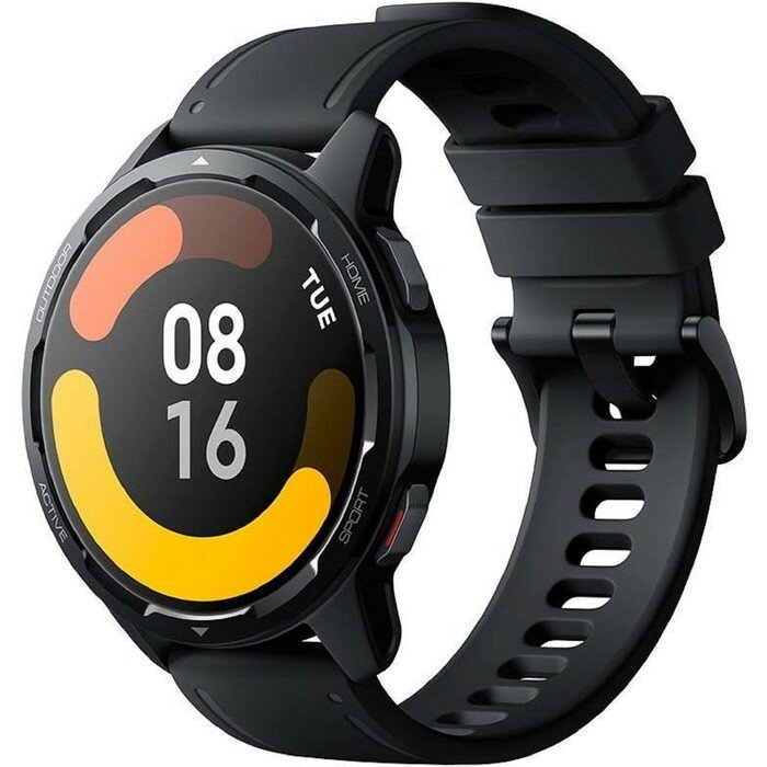 XIAOMI Смарт-часы Xiaomi Watch S1 Active GL (BHR5380GL), 1.43", Amoled, BT, GPS, 500 мАч, черные