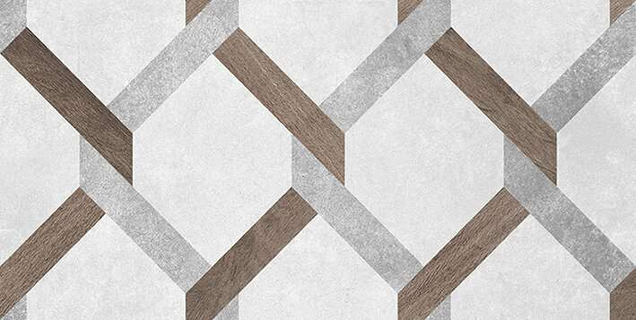 Керамическая плитка настенная Laparet Atlas серый 20х40 уп. 12 м2. (15 плиток)