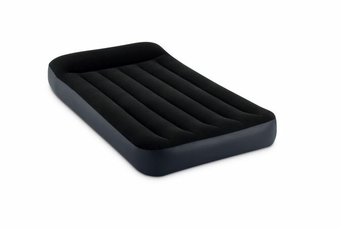 Матрас надувной INTEX Pillow Rest Classic Fiber-Tech 99х191х25см, синий