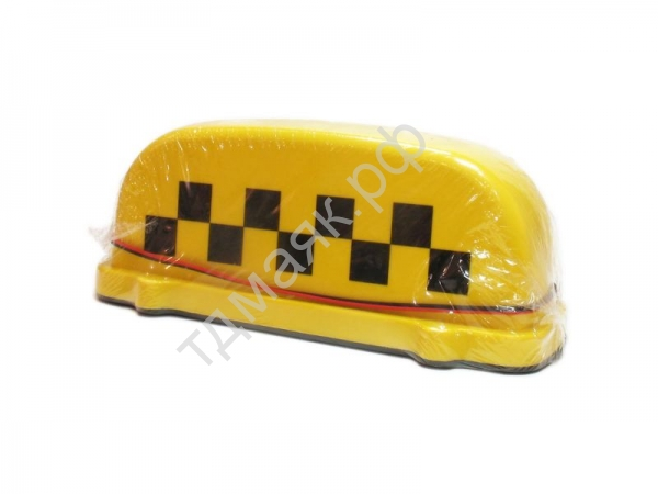 Знак Taxi 12 В на крышу на магните оранжевый маякавто TX-200О | цена за 1 шт