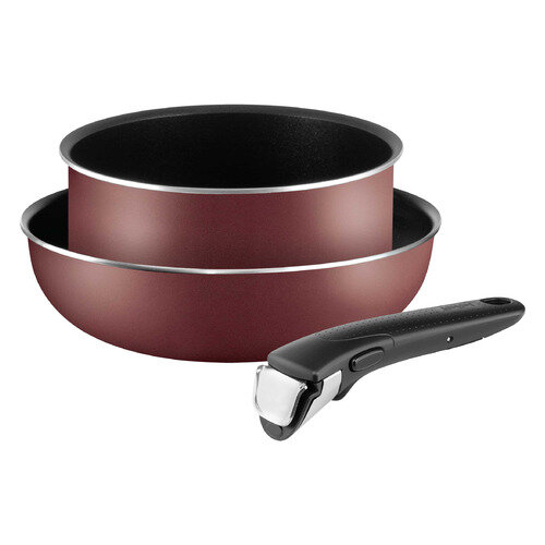 Набор посуды Tefal Ingenio Red 04175830, 3 предмета