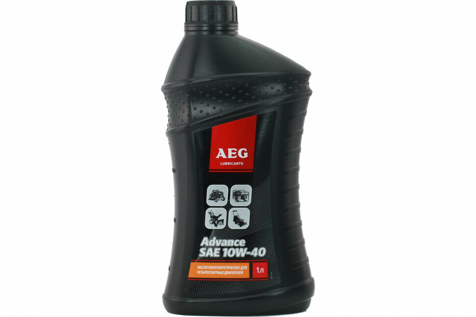 Масло моторное четырехтактное полусинтетическое Advance (1 л; SAE 10W40; API SL/CF) AEG Lubricants 30645