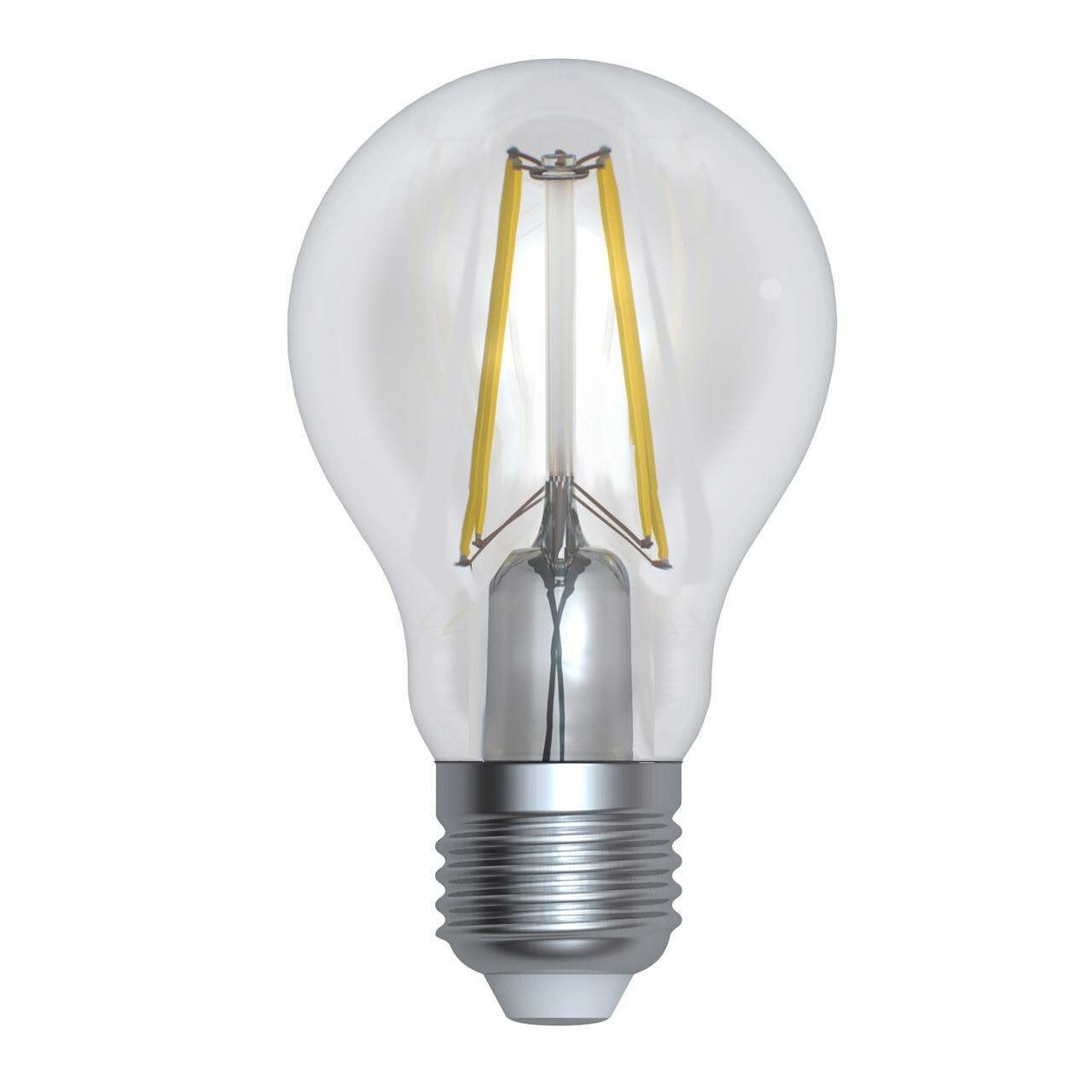 Uniel Лампа светодиодная филаментная диммируемая (UL-00005184) Uniel E27 12W 4000K прозрачная LED-A60-12W/4000K/E27/CL/DIM GLA01TR
