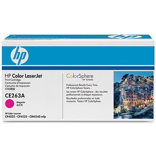 Тонер картридж HP CE263A magenta для CLJ CP4525 (11 000 стр)