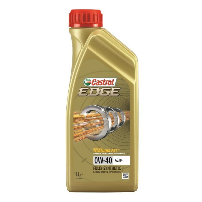 Castrol Масло моторное Castrol EDGE Titanium 0W-40 A3/B4, 1 л