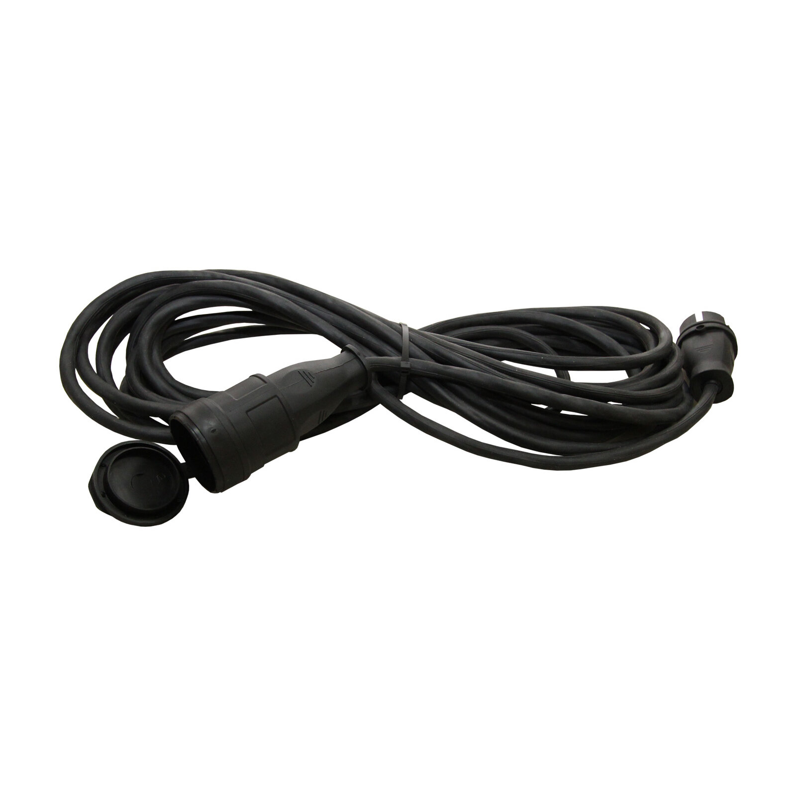 Удлинитель-шнур силовой каучук УШз16-101 IP44 штепс. гнездо с/з, 10м КГ 3х1,5 TDM SQ1302-0341 (1 шт.)