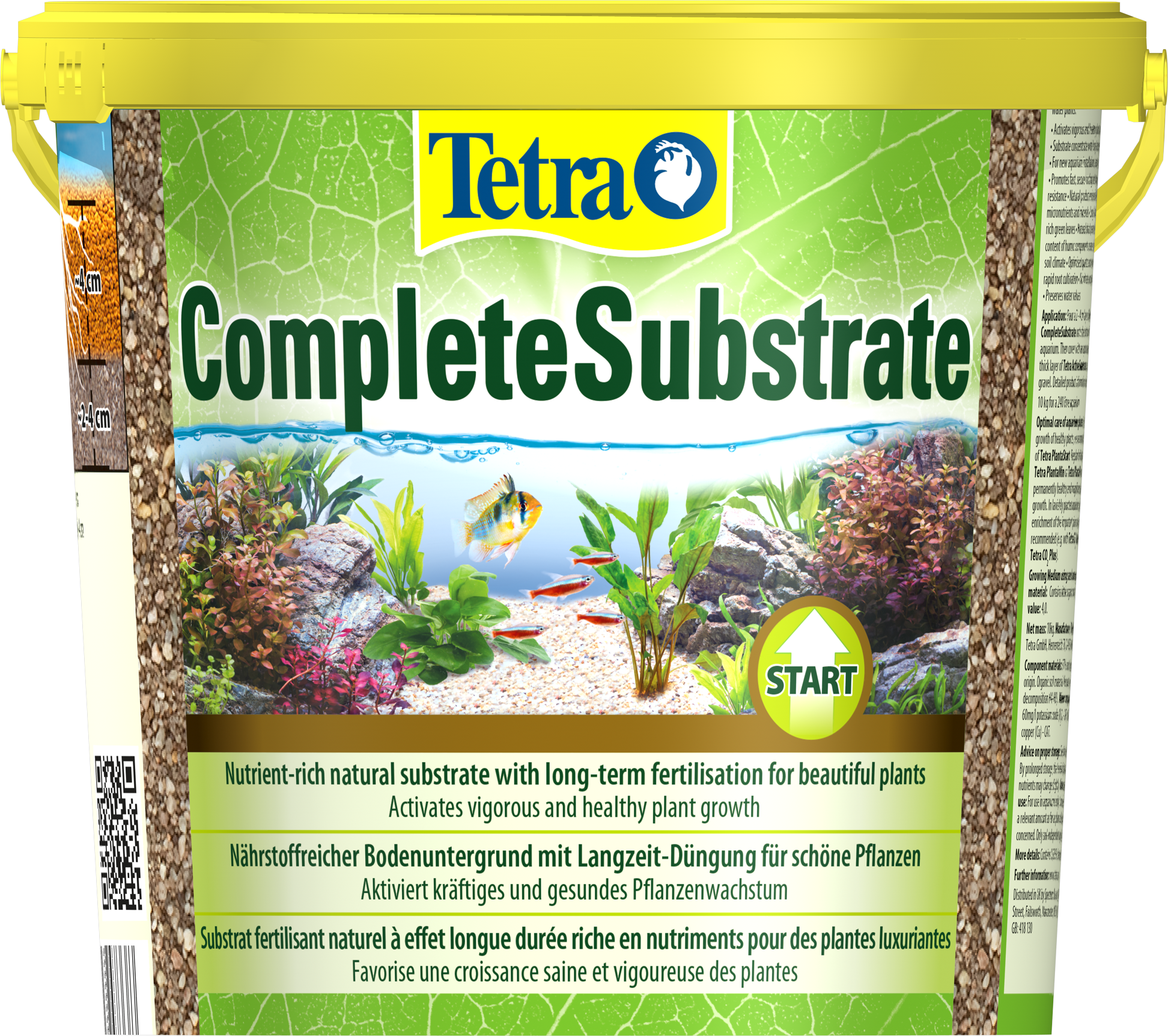 Грунтовая питательная подложка Tetra Plant Complete Substrate, 10 кг