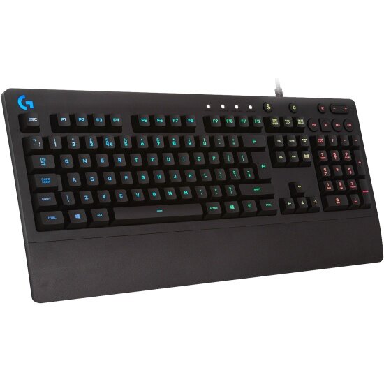 Игровая проводная клавиатура с RGB подсветкой LOGITECH G213 Prodigy Gaming Keyboard (920-008092)