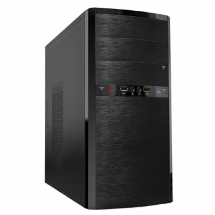  MiniTower Powerman ES722 Black PM-400ATX 2*USB 2.0,HD,Audio mATX