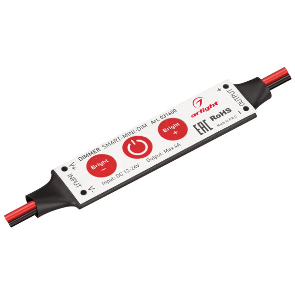 фото Диммер SMART-MINI-DIM (12-24V, 1x4A) (Arlight, IP20 Пластик, 5 лет)