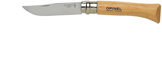 Складной нож Opinel Inox 10VRI (ручка из бука)