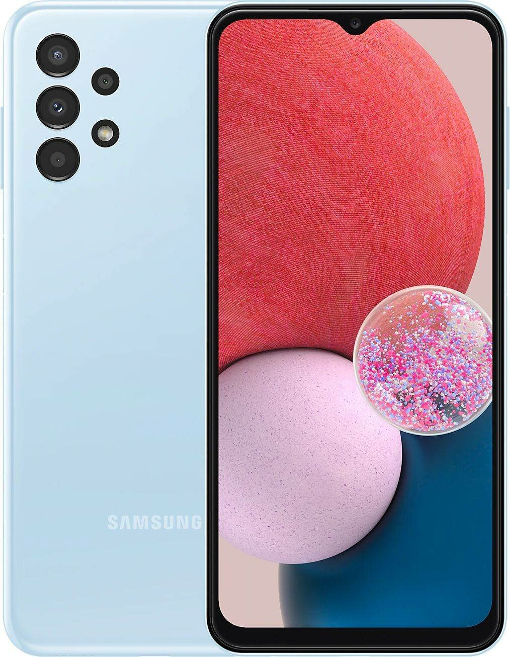 Смартфон Samsung Galaxy A13 SM-A137F 64ГБ, голубой (sm-a137flbgmeb)