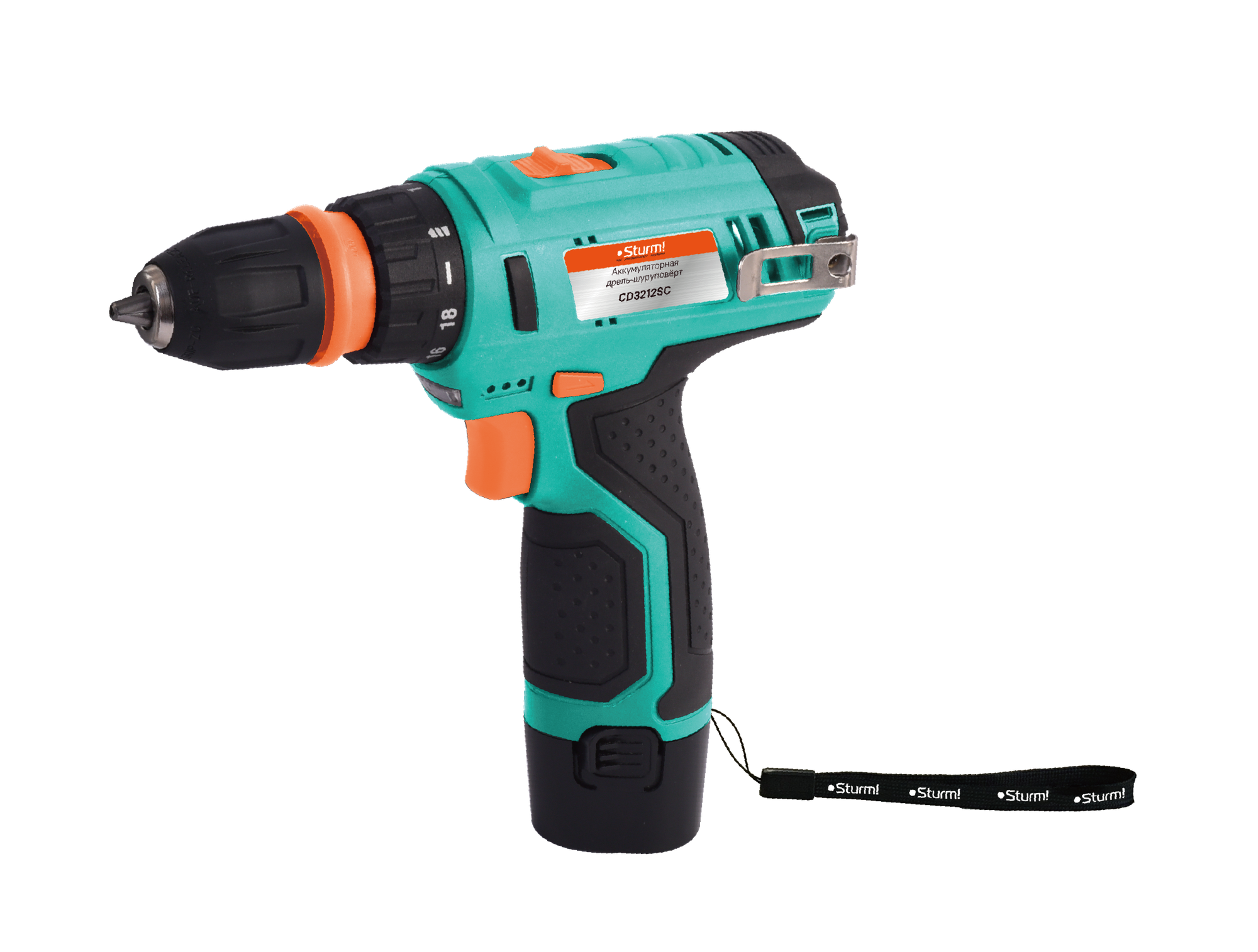 фото Аккумуляторный шуруповерт Sturm! CD3512SC