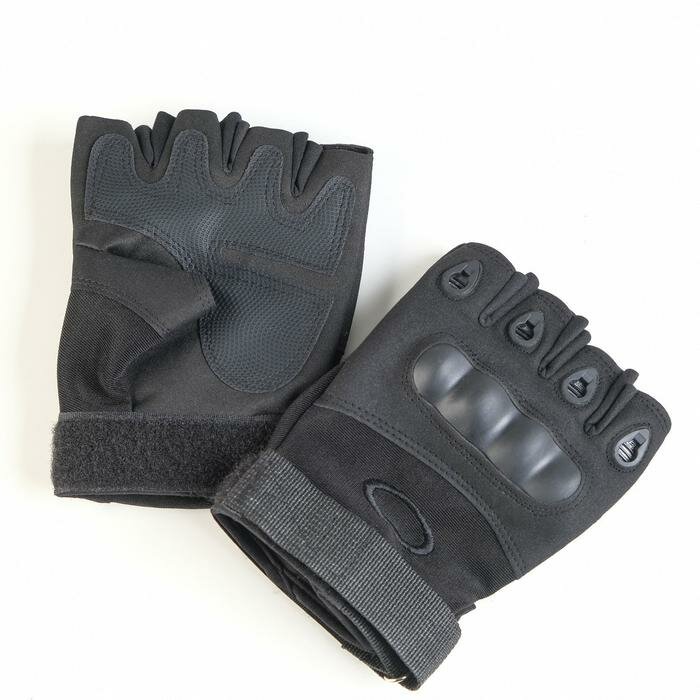 Перчатки тактические "Краги", XL, черные - фотография № 1