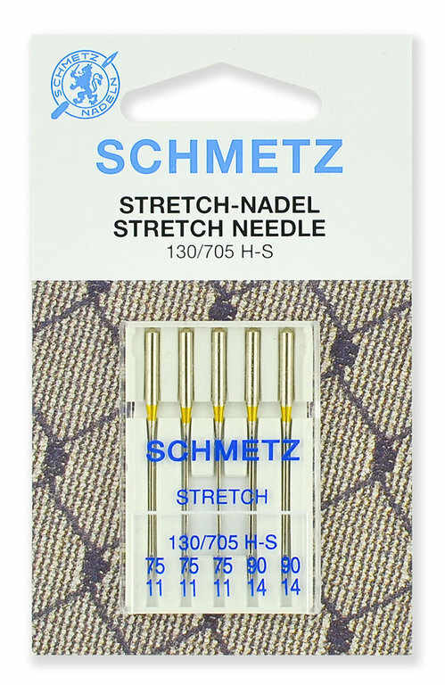 SCHMETZ Иглы №75-90 стрейч, 5 шт.