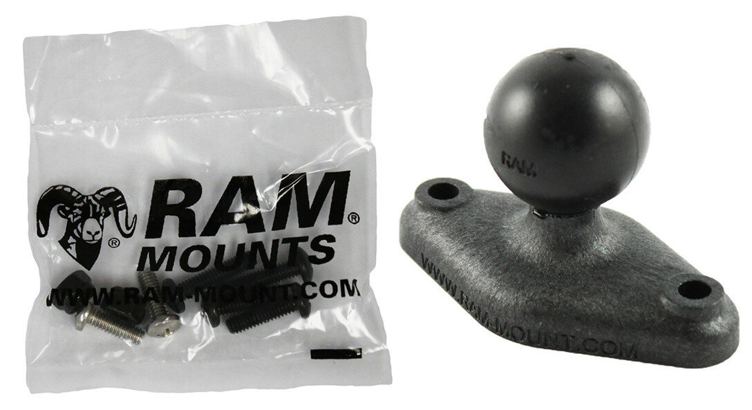 RAP-B-238-SKY1U RAM композитный шар 25 мм (1) с ромбическим основанием и крепежом