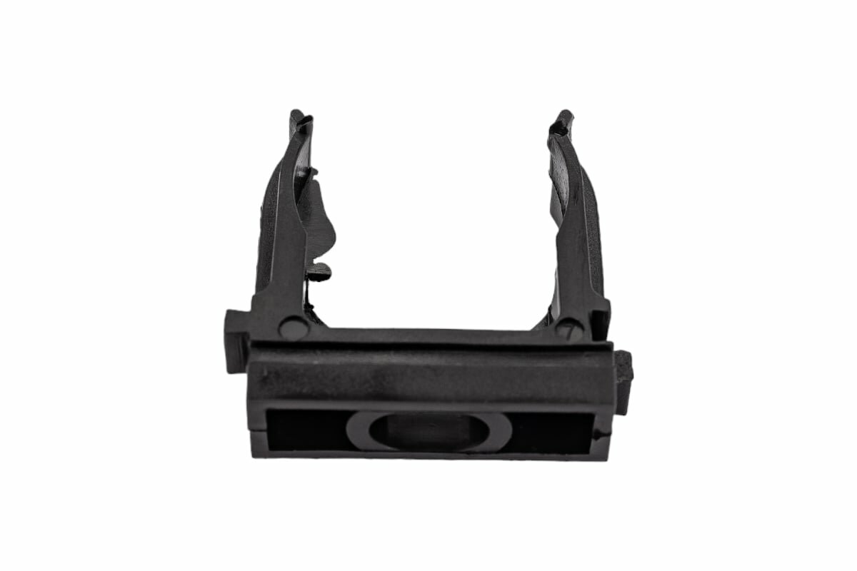 фото Урал ПАК Крепеж-клипса для труб черная d25 мм 100шт. АТ-30125-100