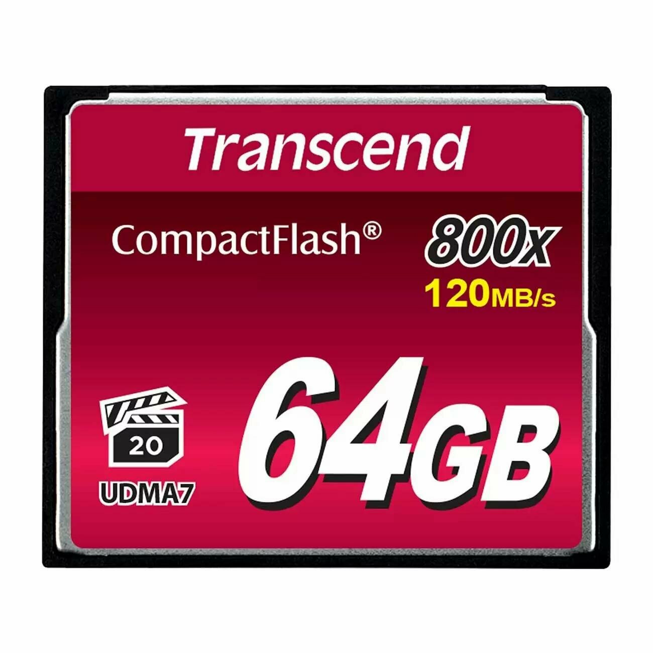 Карта памяти Transcend Premium TS64GCF800 64GB