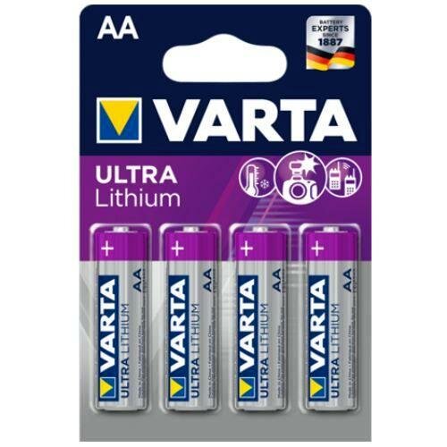 Батарейка AA литиевая Varta Professional Lithium FR 6-4BL (6106) 1.5V в блистере 4шт.