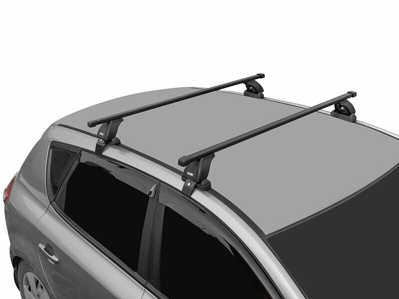 Багажник на крышу LUX прямоугольные дуги 12м на Рено Сценик 2 (без стеклянной крыши) 2003-2008 арт:21195-53