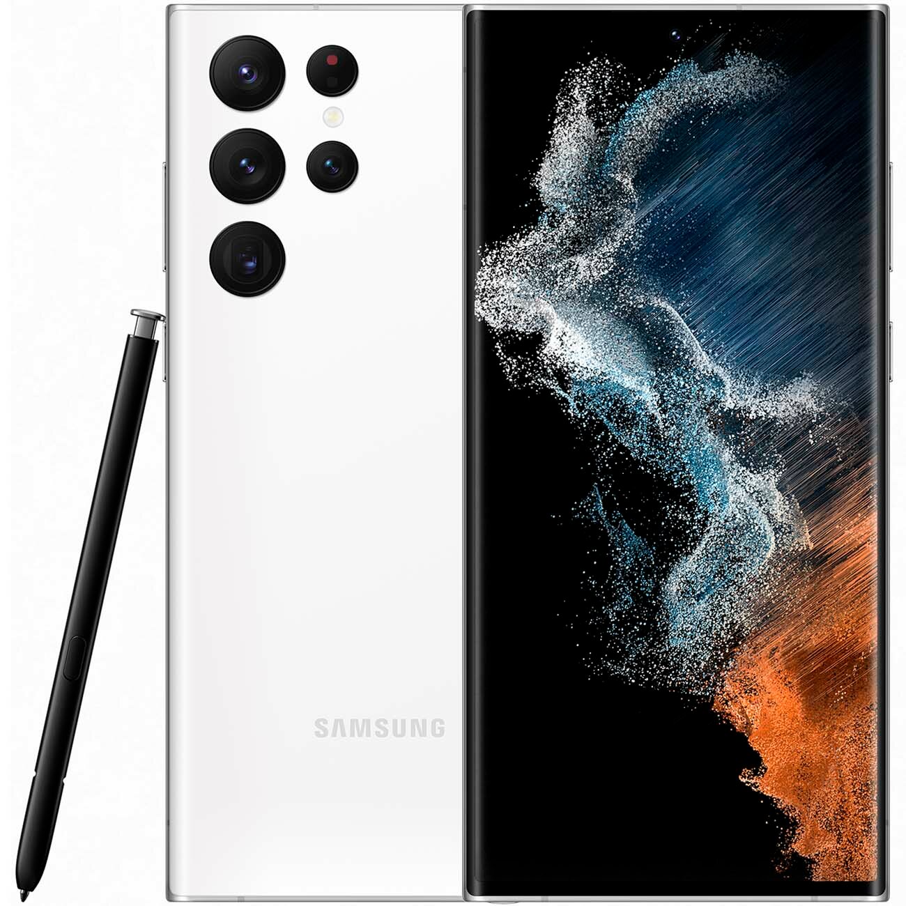 Смартфон Samsung Galaxy S22 Ultra 5G 256GB Phantom White (SM-S908)