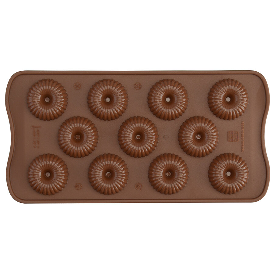 Форма для приготовления конфет choco crown 11 х 21 см силиконовая - фотография № 7