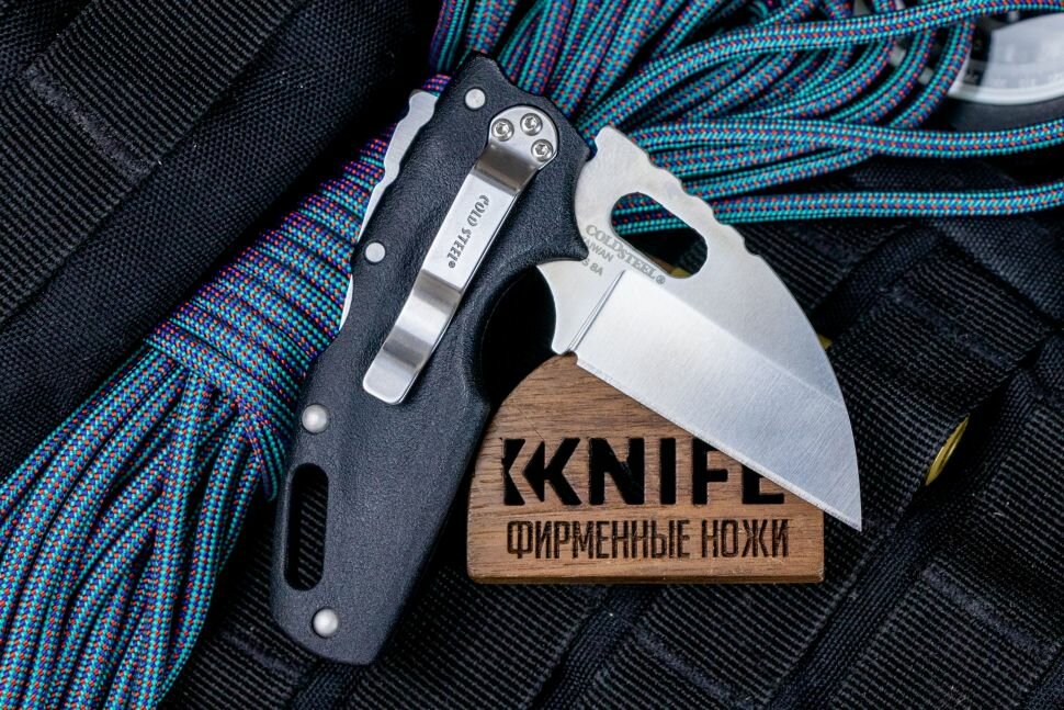 Нож "Tuff Lite Plain Edge" AUS 8A Black Grivory 20LT от Cold Steel