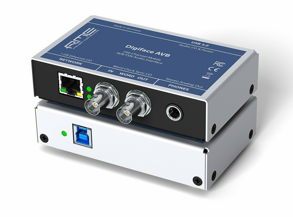 RME Digiface AVB интерфейс USB мобильный (256 каналов AVB, мониторный выход) 192 кГц