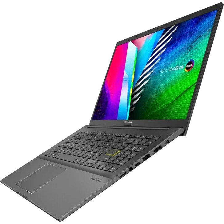 Ноутбук ASUS K513EA-L11998W 15.6"(1920x1080 OLED) Intel Core i5 1135G7(2.4Ghz) 8192Mb 512PCISSDGb noDVD Int:Intel Iris Xe Graphics Cam BT WiFi war 1y