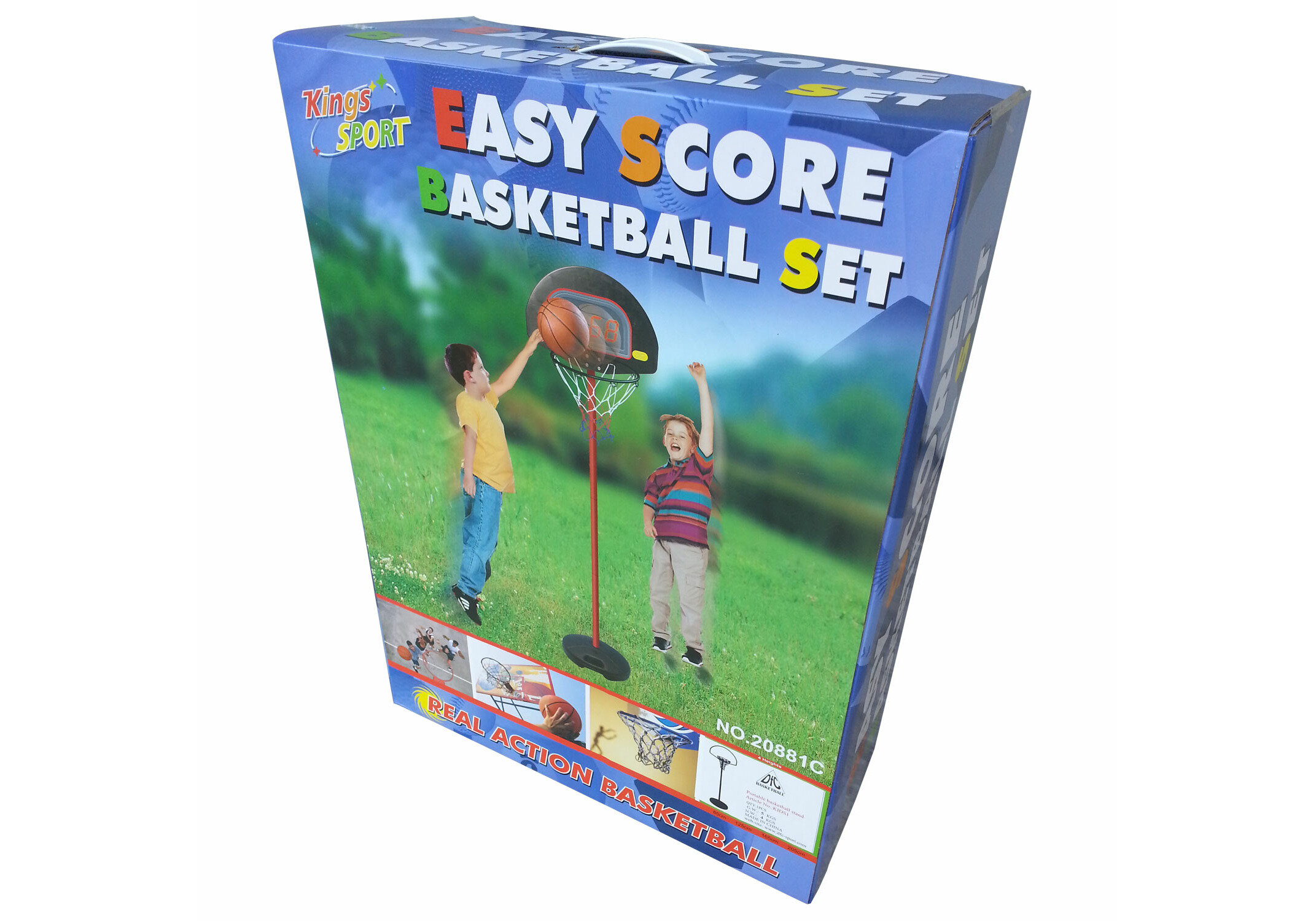 Мобильная баскетбольная стойка, регулируемый баскетбольный щит с мячом