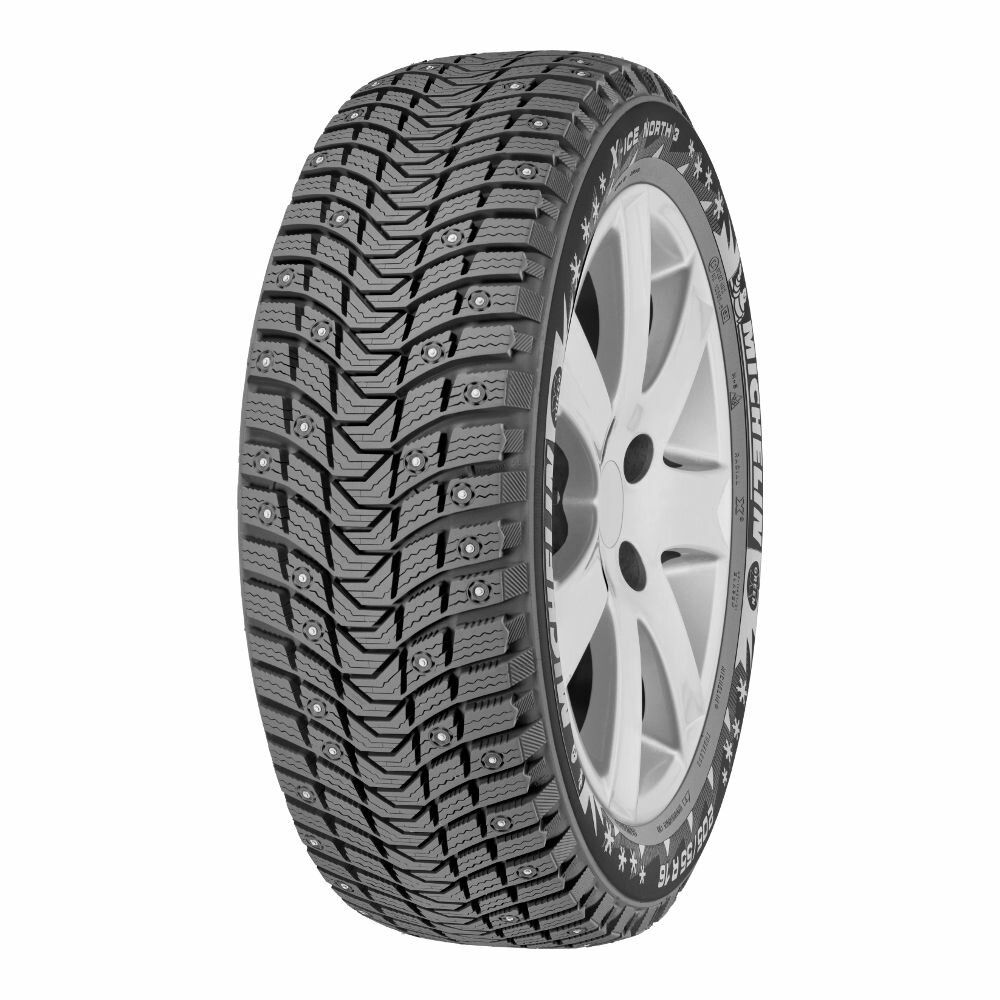 Шина зимняя легковая MICHELIN X-Ice North 3 255/35R20 97H XL шипы (Арт.404599)