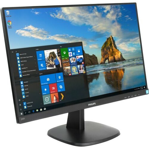 23.8" Монитор Philips 243V7QDAB, 1920x1080, 60 Гц, IPS, черный