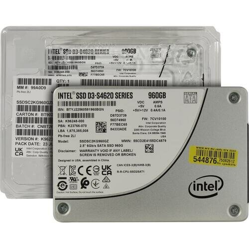 SSD Intel D3-S4620 SSDSC2KG960GZ01