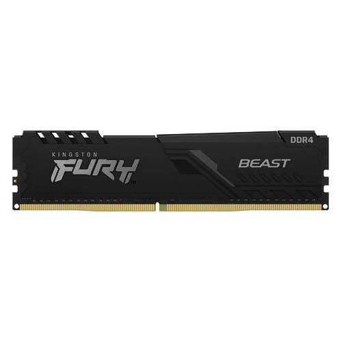 Оперативная память Kingston Fury Beast Black KF426C16BB/8 DDR4 - 8ГБ 2666, DIMM, Ret