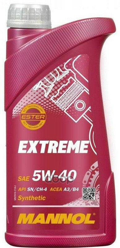   Mannol Extreme 5w-40  1  1020 MANNOL . 1020