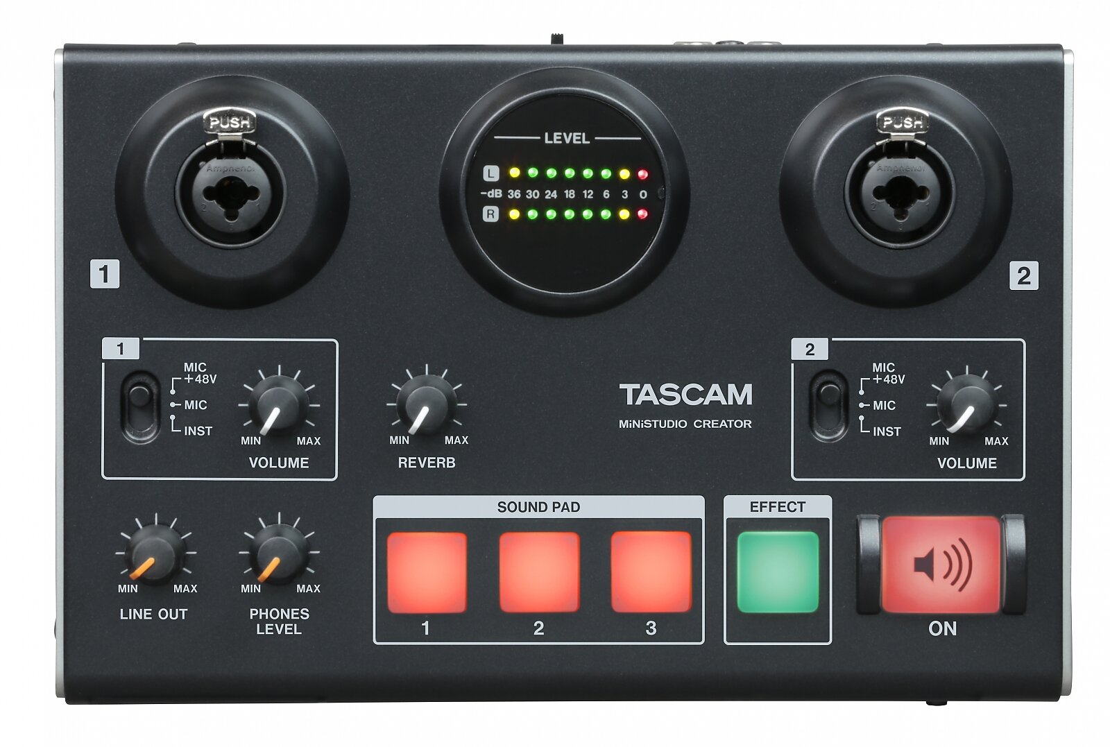 Внешняя звуковая карта Tascam MiNiSTUDIO Creator US-42B