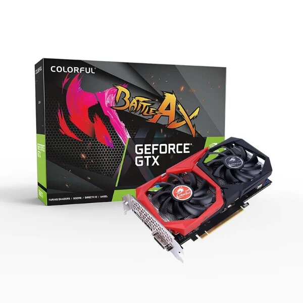 Видеокарта Colorful GTX 1660S NB 6G V2-V 6GB GDDR6 192bit DVI HDMI DP (10) (592334)