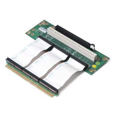 Raiser card Riser card, 2U, 2-Slot, PCI-e 16x 1slot & 64bit PCI-X,Cable Link 100mm (80h09323201b0) 8 .